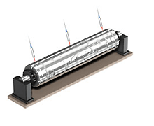 微型傳感頭可用于測量各種要求精確測量的輥（例如膠輥）的偏轉(zhuǎn)。